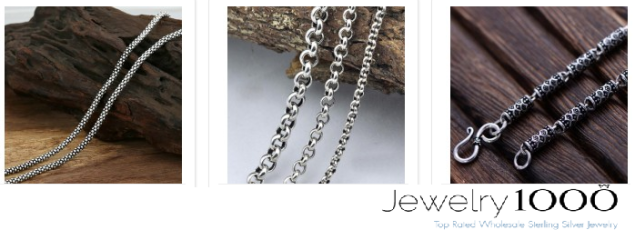 Mens Silver Chains Jewelry1000 com