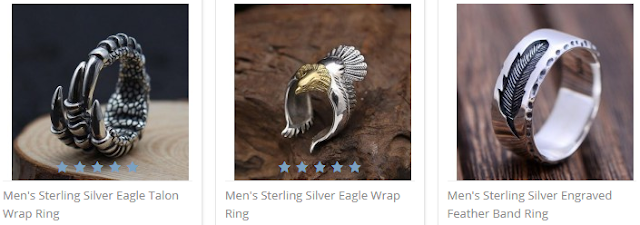 Mens Silver Rings